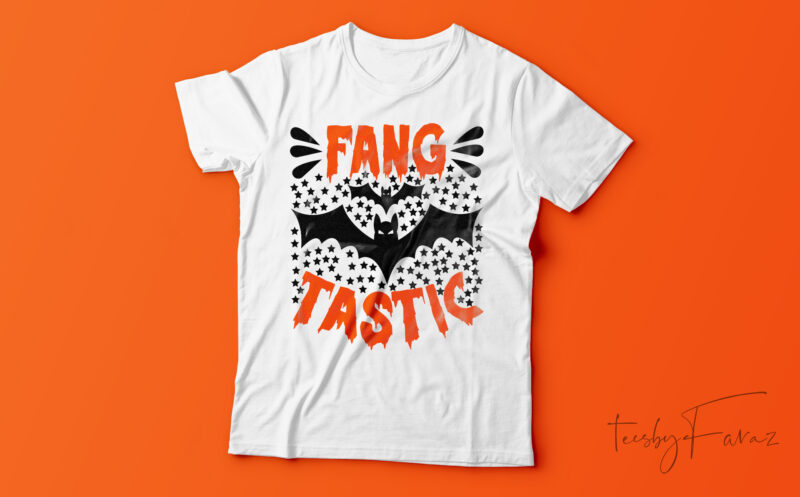 Fang Tastic | T-shirt design for sale