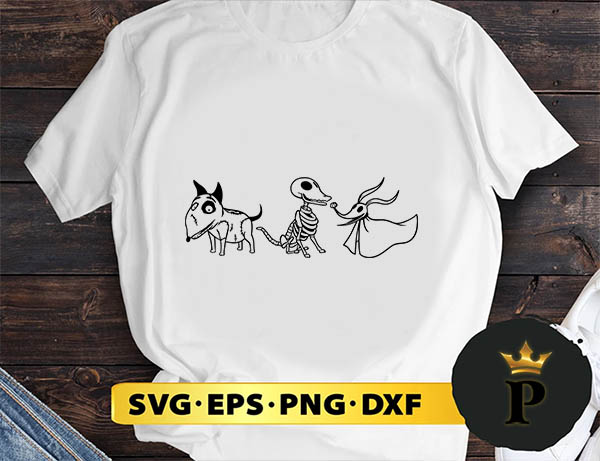 Frankenweenie, Corpse Bride, Nightmare Before Christmas SVG, Merry Christmas SVG, Xmas SVG PNG DXF EPS