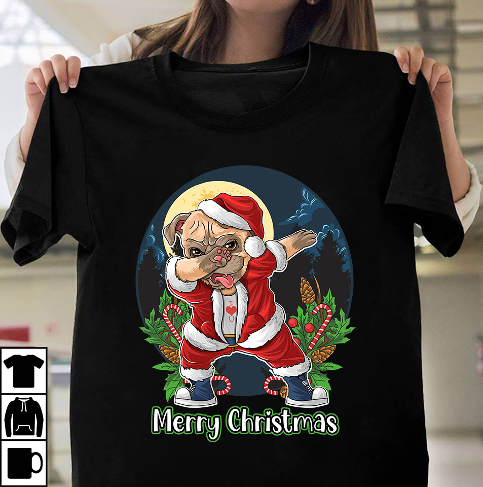 Merry Christmas T-shirt Design, Winter SVG Bundle, Christmas Svg ...