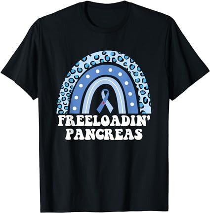 Freeloadin pancreas funny type 1 diabetes diabetic t-shirt png file