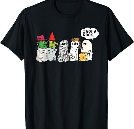 Funny trick or treat halloween ghost costume i got a rock t-shirt png file