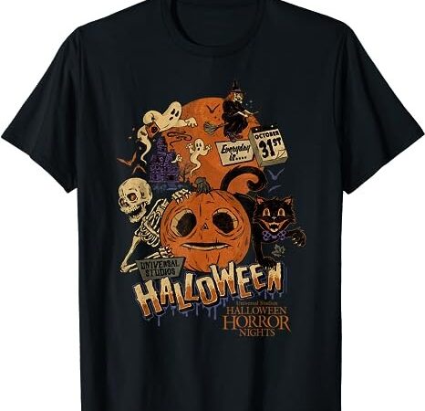 Halloween horror nights lil boo pumpkin t-shirt png file