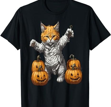 Halloween cats, funny cat halloween t-shirt png file