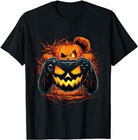 Jack O' Lantern Face T-shirt Design Vector Download