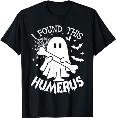 I Found This Humerus Pun Joke Humorous Halloween Costume T-Shirt PNG ...