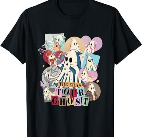 In my spooky era groovy hippie halloween ghost t-shirt png file