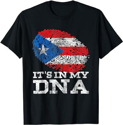 It’s in my dna puerto rico rican hispanic heritage month t-shirt png file