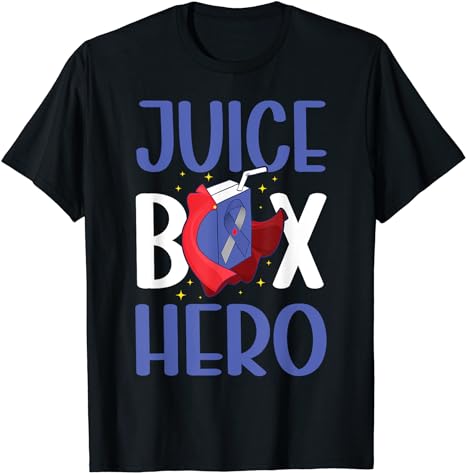 Juice Box Hero Type 1 Diabetic T1D Diabetes Awareness T-Shirt