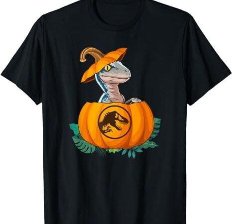 Jurassic world halloween dinosaur pumpkin logo t-shirt png file