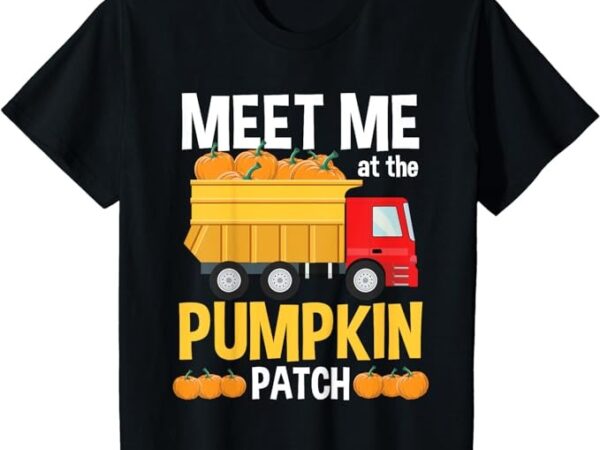 Kids thanksgiving shirt boys kids toddlers truck pumpkin patch t-shirt