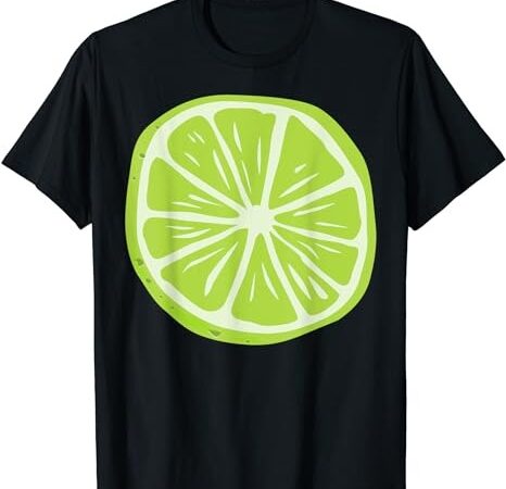 Lime halloween costume t-shirt fruit salad men women couples png file