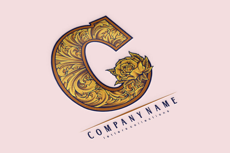 Royal renaissance classic C lettering monogram logo