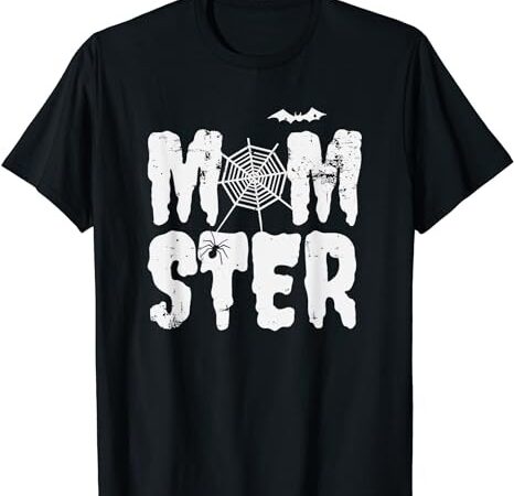 Momster monster mom halloween funny gift for moms t-shirt png file