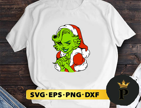 Ms Grinch Christmas SVG, Merry Christmas SVG, Xmas SVG PNG DXF EPS