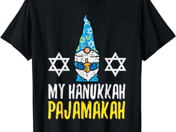 My hanukkah pajamakah funny chanukah pajamas pjs women kids t-shirt png file