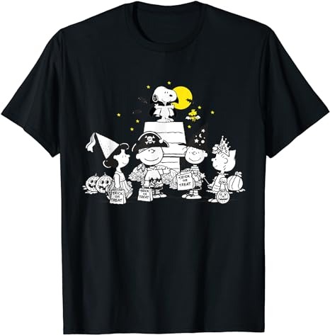 Peanuts Halloween Group T-Shirt PNG File - Buy t-shirt designs