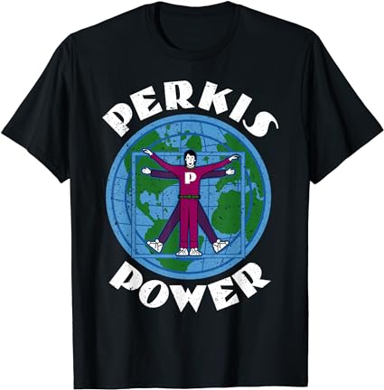 Perkis power camp counselor unisex for men t-shirt