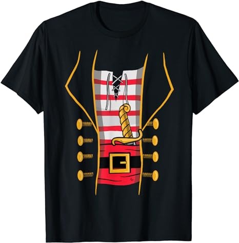 Pirate Halloween Kids Costume T-Shirt PNG File