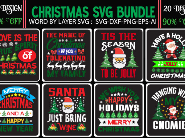 Christmas t-shirt bundle , christmas vector t-shirt design , santa vector t-shirt design , christmas sublimation bundle , christmas svg mega bundle , 220 christmas design , christmas svg bundle