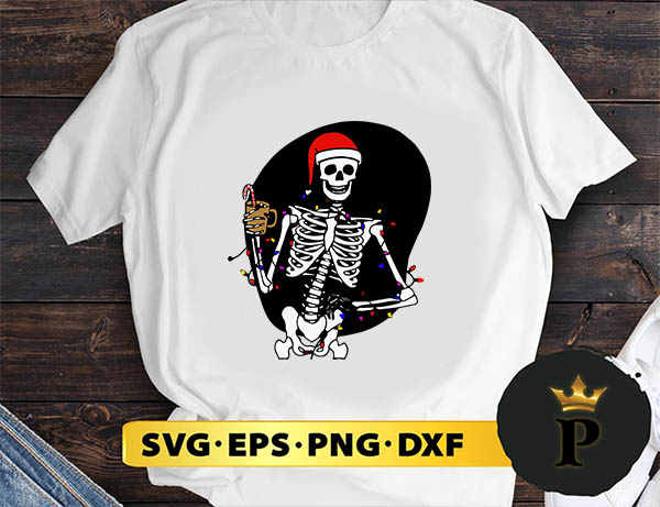 Sassy Skelly Christmas SVG, Merry Christmas SVG, Xmas SVG PNG DXF EPS