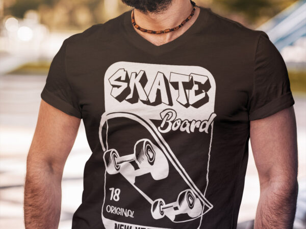 Skateboard lover t shirt design ready to print