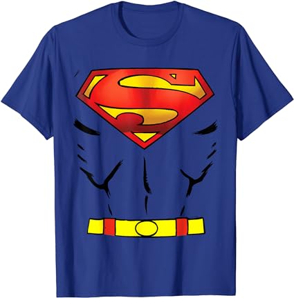 Superman costume t-shirt