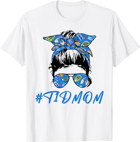 T1D Mom – A T1D Proud Mom For Diabetes Awareness T-Shirt