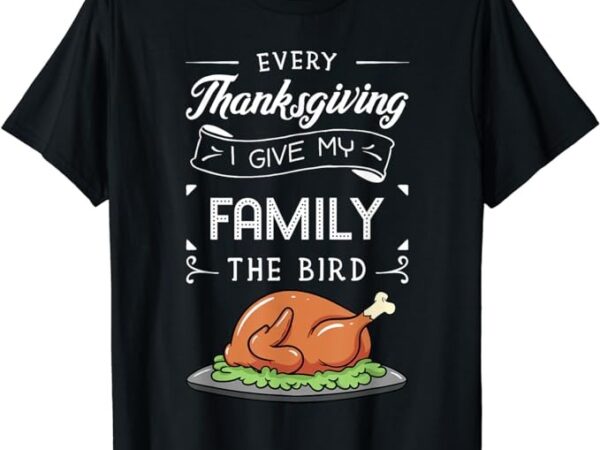Thanksgiving turkey holiday feast harvest blessing gift idea t-shirt
