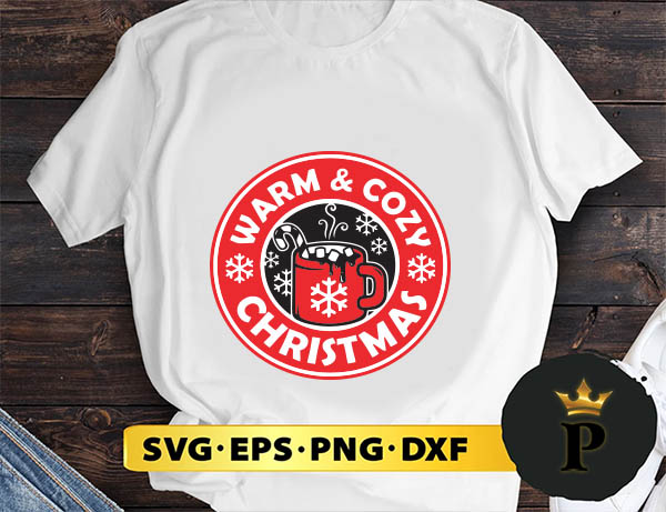 Warn Cozy Christmas Coffee SVG, Merry Christmas SVG, Xmas SVG PNG DXF EPS