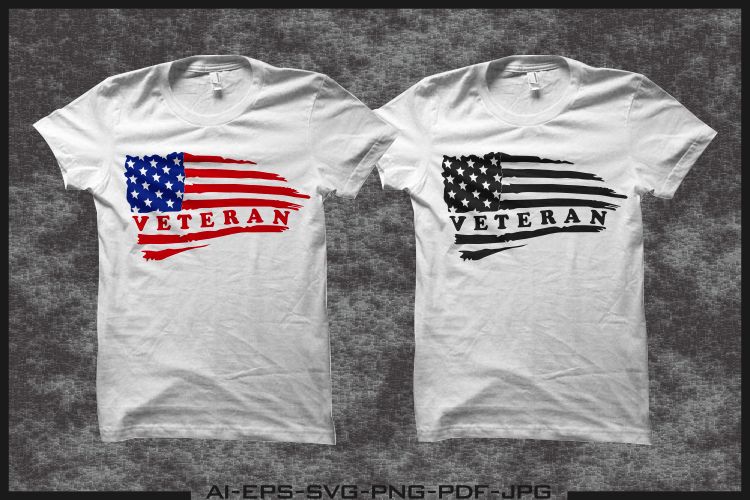 US Veteran Flag t-shirt design, American Veteran t-shirt design, American Veteran Illustration, US Veteran Illustration, Veteran US flag svg, US Veteran svg, American veteran svg, Veteran American svg, American veteran