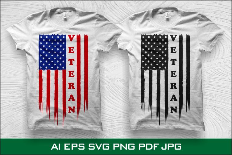 American Veteran t shirt design, Veteran US flag illustration, 4th of july svg, us flag svg, 4th of july t shirt design, veteran svg, American veteran svg for download