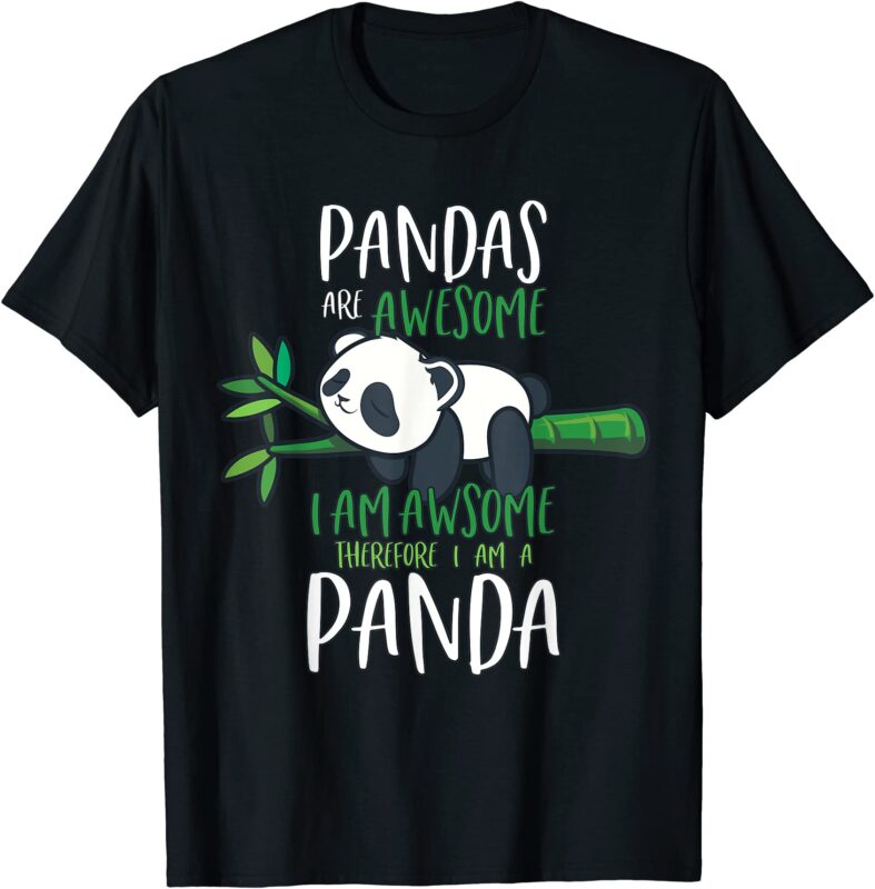 Panda Yoga T-shirt Design Vector Download