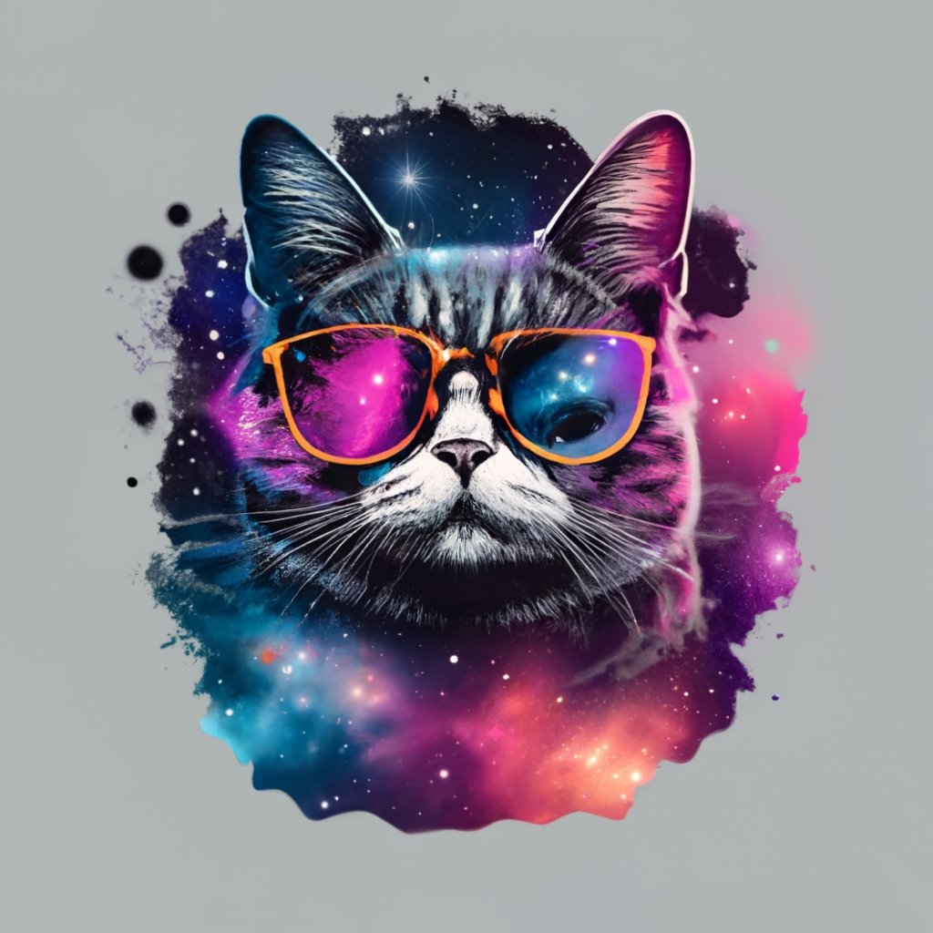 Space Cat Clipart Vector Graphic Svg Png Jpg Eps Astronaut Kitty