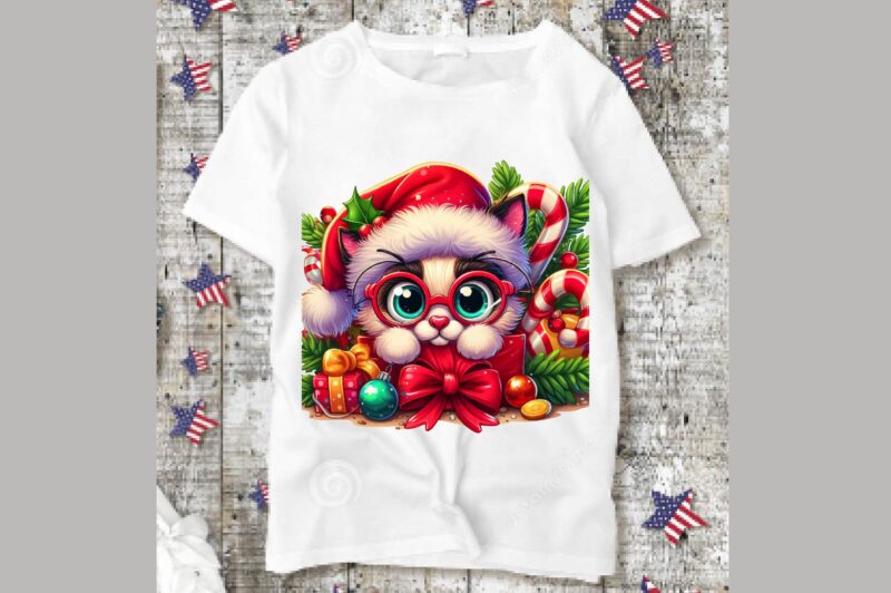 Christmas Peeking T-Shirt