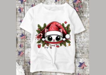 Christmas Peeking T-Shirt