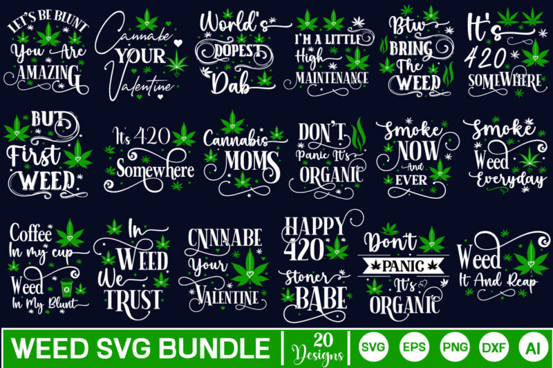 Weed Svg Bundle, Weed T-Shirt Bundle, Marijuana SVG Design, weed svg design, weed bundle, weed Weed Svg Bundle, Marijuana Svg, Hippie Svg, C