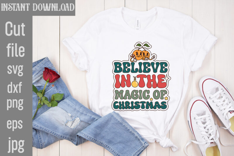 Retro Christmas PNG Sublimation Bundle,20 Designs,on Sell Design,Big Sell Design,Png Bundle,Christmas T-shirt Designs