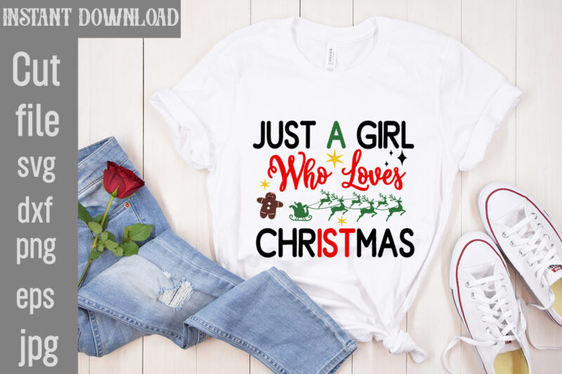 Christmas T-shirt Bundle , On sell Designs, Big Sell Designs,Christmas Vector T-Shirt Design , Santa Vector T-Shir