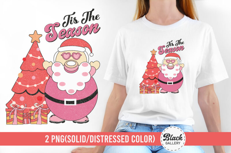 Santa Claus T-Shirt Design