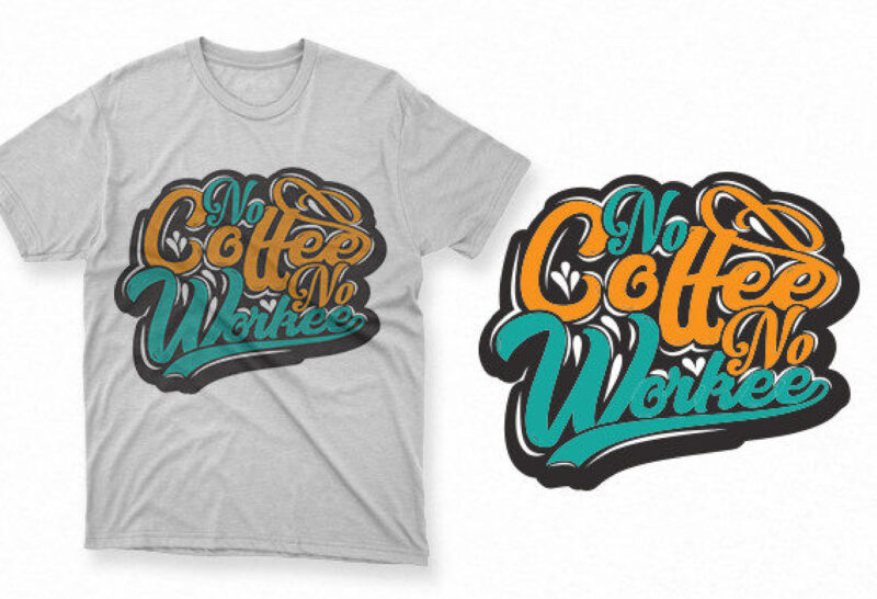 Coffee T-Shirt Design Bundle