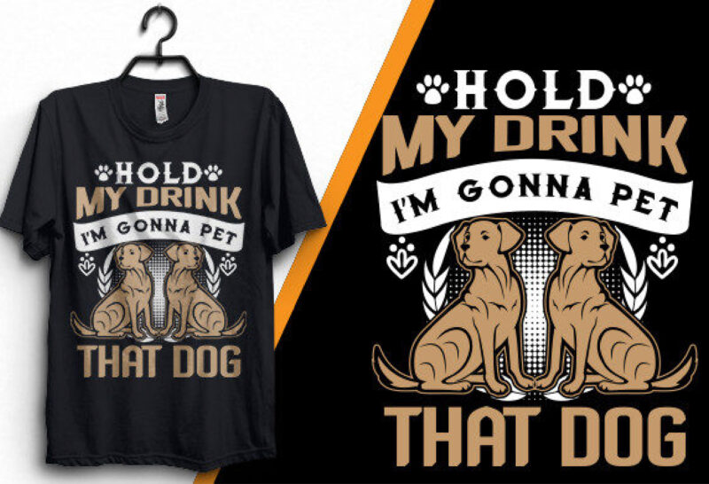 Dog T-Shirt Designs Bundle