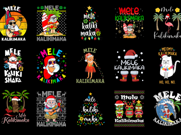 15 mele kalikimaka shirt designs bundle for commercial use part 3, mele kalikimaka t-shirt, mele kalikimaka png file, mele kalikimaka digita