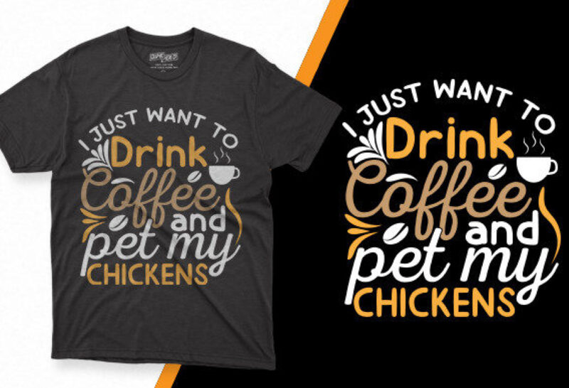 Coffee T-Shirt Design Bundle