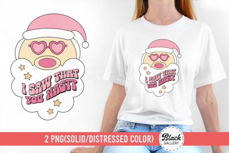 Santa Claus T-Shirt Design