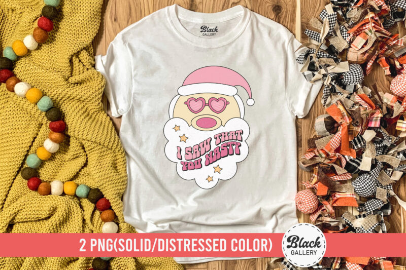 Santa Claus T-Shirt Design