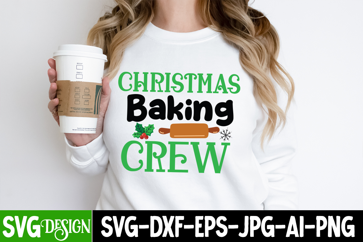 Christmas Baking Crew T-Shirt Design, Christmas Baking Crew Vector T-Shirt  Design on Sale, Christmas T-Shirt Design, Quotes - Buy t-shirt designs