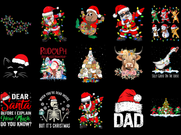 15 christmas shirt designs bundle for commercial use part 14, christmas t-shirt, christmas png file, christmas digital file, christmas gift
