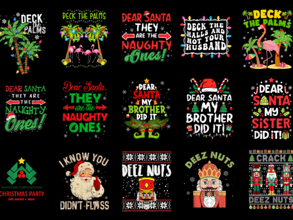 15 christmas shirt designs bundle for commercial use part 15, christmas t-shirt, christmas png file, christmas digital file, christmas gift