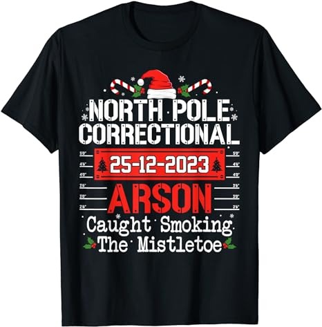 15 North Pole Correctional Shirt Designs Bundle For Commercial Use Part 2, North Pole Correctional T-shirt, North Pole Correctional png file