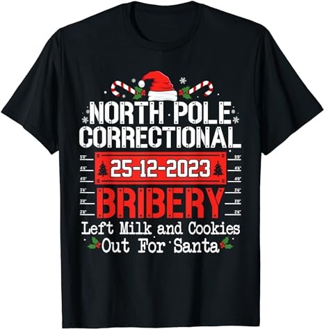 15 North Pole Correctional Shirt Designs Bundle For Commercial Use Part 2, North Pole Correctional T-shirt, North Pole Correctional png file